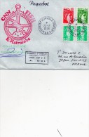 Taaf Terre Adélie Base Dumont D'Urville Navire Astrolabe Lettre Du 22/2/1995 - Lettres & Documents