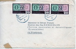 Taaf Kerguelen Port Aux Français Lettre 1965 D'Allemagne Pour Kerguelen - Lettres & Documents