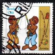 BRAZIL 1978 Folk Musicians - 1cr.80 - Berimbau Players  FU - Used Stamps