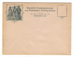 VINS ET LIQUEURS  /  MARSEILLE  /  SOCIETE  COMMERCIALE  DES  COLONIES  FRANCAISES  ( Au 51 Rue Saint-Ferréol ) - Publicités