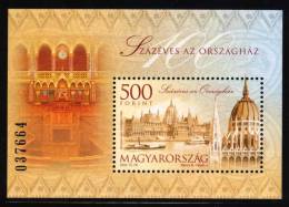 HUNGARY - 2002. S/S - Parliament Building, Centenary   MNH!! Mi Bl.269. - Ungebraucht