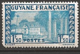 GUYANE N° 127 NEUF - Unused Stamps