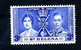1450  St.Helena 1937  Scott #117  M* Offers Welcome! - Isla Sta Helena