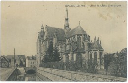 28 NOGENT LE ROI Abside De L´église Saint Sulpice - Nogent Le Roi