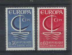 Europa 1966 - France - Yvert & Tellier N° 1490/91 - Neuf - 1966