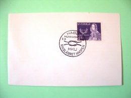 Sweden 1966 Special Cancel Cover Habo - Knot Cancel - Frederika Bremer - Lettres & Documents