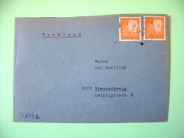 Sweden 1967 Cover To Germany - King Gustaf VI - Lettres & Documents