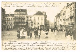 "Bruxelles - Place Saint Josse" - Places, Squares