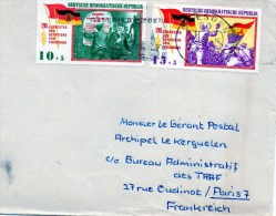 Taaf Kerguelen Port Aux Français Lettre Allemagne Pour Kerguelen - Lettres & Documents