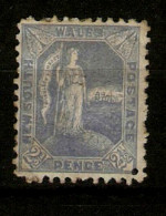 NEW SOUTH WALES 1890 2½d SG 265c PERF 12 Comb MOUNTED MINT Cat £17 - Mint Stamps