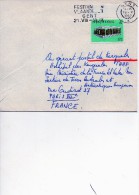 Taaf Kerguelen Port Aux Français Lettre Du 21/8/1969 De Belgique Timbre Europa - Lettres & Documents
