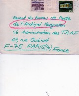 Taaf Kerguelen Port Aux Français Lettre De 1969  D'Allemagne Pour Kerguelen - Lettres & Documents