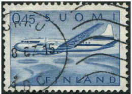 Pays : 187,1 (Finlande : République)  Yvert Et Tellier N° :  Aé   8 A (o) - Used Stamps