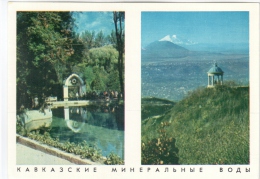 Caucasian Mineral Waters 1971-1972 - Calendar - Russia USSR - Unused - Tamaño Pequeño : 1971-80