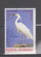 Roumlanie YV 3272 O 1980 Aigrette - Storks & Long-legged Wading Birds