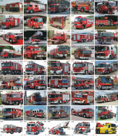 A04385 China Phone Cards Fire Engine Puzzle 180pcs - Pompieri