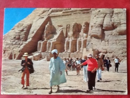 Egypt Abou Simbel Rock Temple Of Ramses II -> Belgium - Abu Simbel Temples