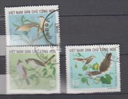 Viet Nam Du Nord YV 516/7; 9 O 1996 Oiseau - Gallinacées & Faisans