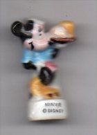 Fève Brillante MINNIE Serveuse - MICKEY FOR KIDS 1999 /disney - Disney