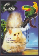 Gambia 2004 Yvert BF 615, Fauna, Cats - MIniature Sheets- MNH - Gambia (1965-...)