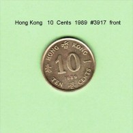 HONG KONG    10  CENTS  1989   (KM # 55) - Hong Kong