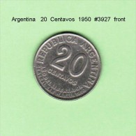 ARGENTINA    20  CENTAVOS   1950   (KM # 45) - Argentinië