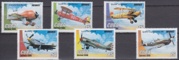Cuba 2005 Yvert 4357-62, Aviation, Airplanes, MNH - Unused Stamps