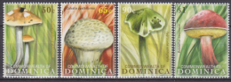 Dominica 2009 Yvert 3408-11, Flora, Mushrooms, MNH - Dominica (1978-...)