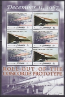 Dominica 2006 Yvert 3285-86, Concorde Anniversary Flight, Sheetlet MNH - Dominica (1978-...)