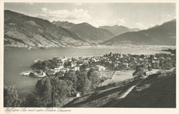 Zell Am See Mit Den Hohen Tauern (Salzbourg, Autriche) Kunstanstalt C. Jurischek - Carte Non Circulée - Zell Am See