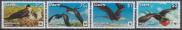 Nauru 2008 Yvert 632-35, WWF Protection Of Nature, Frigate Bird - MNH - Nauru