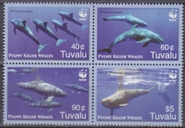 Tuvalu 2006 Yvert 1141-44, WWF, Protection Of Nature, Dolphins - MNH - Tuvalu
