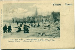 Delcampe - Temse : Land Van Waes - Dichtgevroren Schelde 1890-1891 : 1902 - Temse