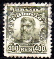 BRAZIL 1906  P De Moraes - 400r. - Olive   FU - Used Stamps