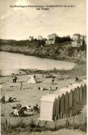 Plage De LANCIEUX. .  Cabine En Bois.. Cliché Garet - Lancieux