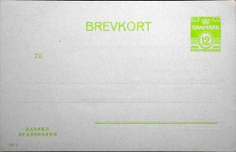 Denmark Brevkort 12 øre Danske Statsbaner 94X ( Lot 368 ) - Ganzsachen