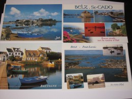 Lot 218 -  Belz   St Cado LOT DE 4 CARTES - Etel