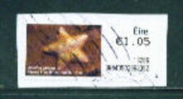 IRELAND - 2013  Post And Go/ATM Label  Cushion Star  Used On Piece As Scan - Franking Labels