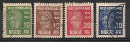 Norvège Norge. 1929. N° 141-144. Oblit. - Gebraucht