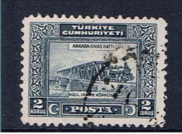 TR Türkei 1929 Mi 885 Brücke - Oblitérés