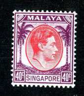 1619  Singapore 1948  Scott #16   M*  Offers Welcome! - Singapore (...-1959)