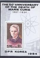 COREE NORD 2462a Marie Curie - Atomo