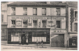 CPA - 95 - CORMEILLES EN PARISIS - Grande Rue, 108, - Maison TOUPENSE  ( Commerce, Café, Tabac , Hôtel, Billards, Bal) - Cormeilles En Parisis