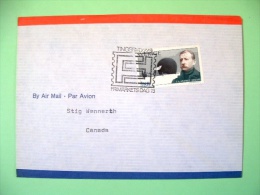 Sweden 1973 Cover To Canada - Andree Explorer - Baloon On Snow Field (Scott 1008 = 1.10 $) - Briefe U. Dokumente