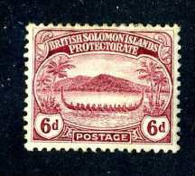 1622  Solomon Is 1908  Scott #14   M*  Offers Welcome! - British Solomon Islands (...-1978)