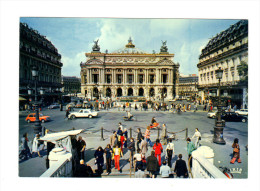 Paris: Place De L' Opera, Automobile (14-668) - Arrondissement: 02