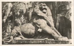 Belfort - Le Lion, Oeuvre De Bartoldi 1870 - Photo Combier, Carte CIM - Belfort – Le Lion