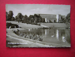 Delcampe - CPSM PHOTO  ALLEMAGNE   BIELEFELD AN DER OETKERHALLE      VOYAGEE   1965  FLAMME HOTEL DER KAISERHOF - Bielefeld