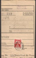 BuM0825 - Böhmen Und Mähren (1944) Rakonitz 1 - Rakovnik 1 (letter) Tariff: 80h (local Tariff!!) - Brieven En Documenten