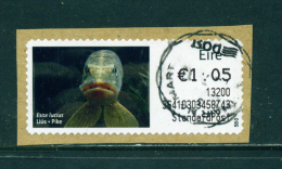 IRELAND - 2012  Post And Go/ATM Label  Pike  Used On Piece As Scan - Frankeervignetten (Frama)